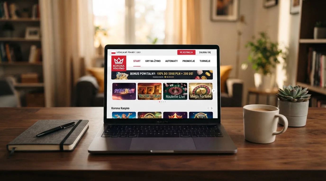 Strona główna oficjalnego serwisu jedynego legalnego kasyna internetowego w Polsce